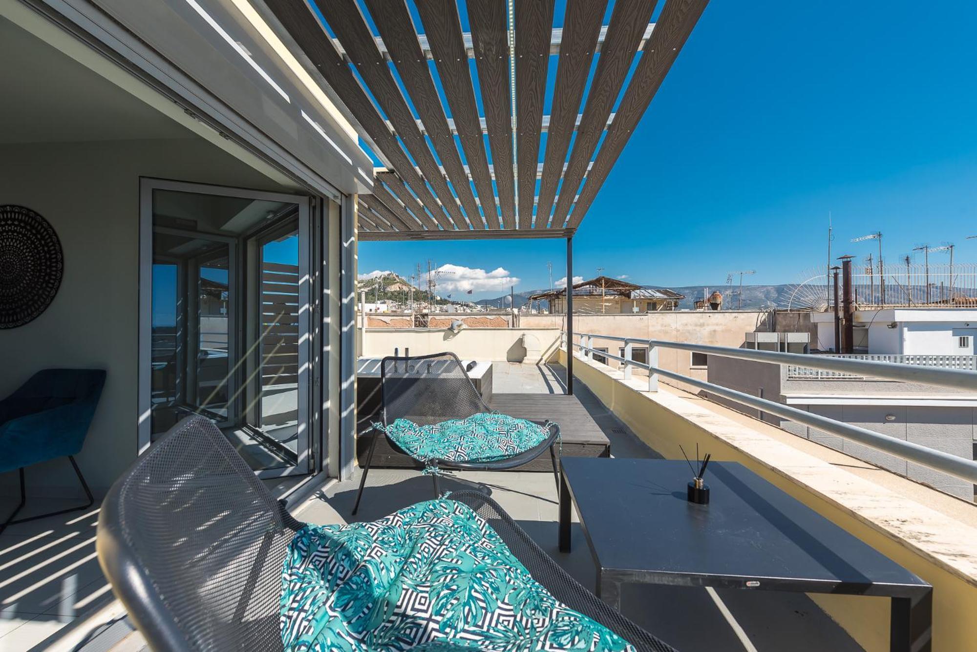 Acropolis View Mini Sky Suite & Hot Tub Atenas Exterior foto